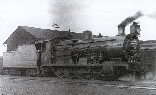 Type TL, rebuilt from Type TJ, on SAR Class 1A, c. 1930