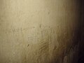 Original Graffiti in basement cell
