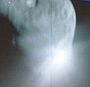 坦普尔1号彗星被深度撞击号撞击后的电视图像
