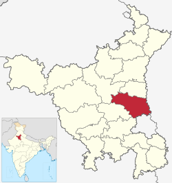 Location in Haryana