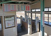 关铁常总线线中间检票口（2022年1月）