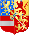 Arms of Justinus van Nassau,[58] natural son of William the Silent.