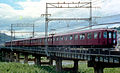 Set 2430 in 1978 sporting an older burgundy livery