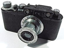 Leica-II, one of the first 135 film cameras, 1932