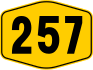 Federal Route 257 shield}}
