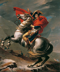 Napoleon Crossing the Alps (Belvedere version; nominated)