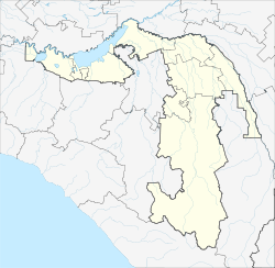 特柳斯坚哈布利在阿迪格共和国的位置