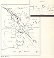 Map of Rodman Naval Station, Port of Balboa and surrounding at Panama Canal Zone