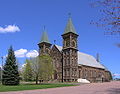 Saint-Anselme church, Dieppe (1840).