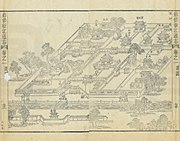 清乾隆元年（1736）《敕修浙江通志》海神庙图