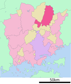 津山市位置图