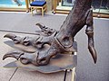 Tyrannosaurus rex right hind foot (medial view)