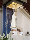 Statue of Our Lady of Fatima in Fatima, Portugal.