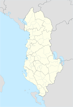 2022–23 Liga Unike is located in Albania