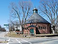 Attleborough Falls Gasholder Building in Massachusetts