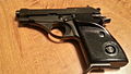 Model 70S with thumb-rest grip and late model magazine release button