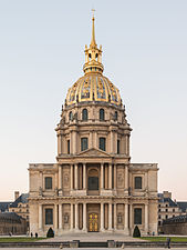 Dôme des Invalides, Paris, by Jules Hardouin-Mansart, 1677-1706[162]