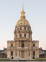 Dôme des Invalides, Paris, by Jules Hardouin-Mansart, 1677–1706[59]