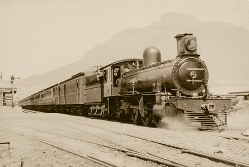 No. 717 on the Union Limited at Monument station, c. 1932