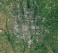 Image 44Aerial satellite image of Columbus (from Columbus, Ohio)