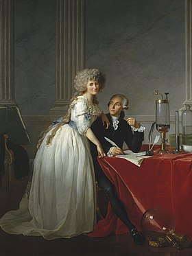 Portrait of Antoine-Laurent Lavoisier and his wife