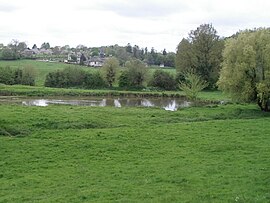 A general view of Fontaine-la-Louvet