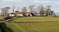 Jocksthorn Farm and the view to the north-west.