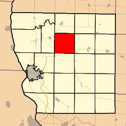 Location in Adams County