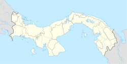 瓜拉雷在巴拿馬的位置