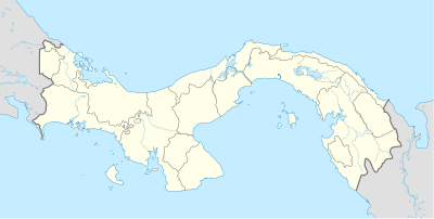 Location map Panama