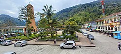 Bolívar square of Pijao