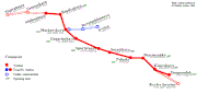 Map of the Samara Metro.
