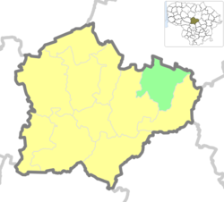 Location of Truskava Eldership