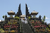 Besakih Temple with Balinese (Pura) architectural style