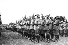 1934年国防军使用《希特勒誓词》宣誓