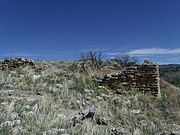 Different view of the Ruins of a Sinagua house.