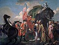 Image 11Robert Clive with the Nawabs of Bengal after the Battle of Plassey which began the British rule in Bengal (from Capitalism)