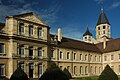 Cluny centre, view of the abbey (1891).