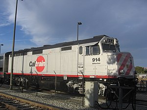 914 "Atherton" F40PH repainted with new logo and new livery (2012)