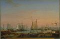 Gloucester Inner Harbor, 1850, by Fitz Henry Lane