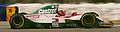Johnny Herbert driving for Lotus at the 1993 British GP