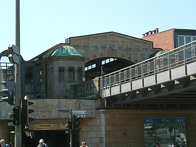 Outside view of the station