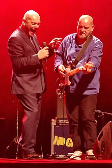 Hue and Cry performing at the Floral Pavilion, Wallasey, Merseyside in November 2023. Photograph by Andrew D. Hurley.