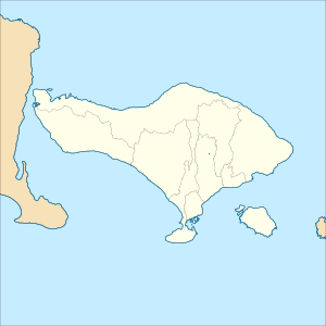 Padangtegal is located in Bali