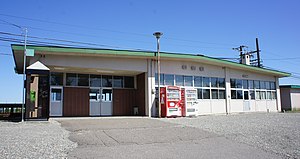 利别车站站房（摄于2018年9月）