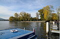 Lake Zurich at ZSG landing gate Zürichhorn