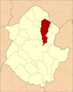Location of the civil parish of Agrobom within the municipality of Alfândega da Fé