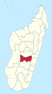 Location in Madagascar