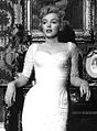 Actress Marilyn Monroe was perceived as the queen of curves in the 1950s.[152] Her image has been used to popularize the hourglass figure.