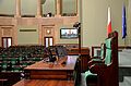 Marshal's chair in the sessions chamber